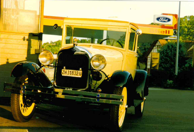 Unsere Shell-Tankstelle 1994